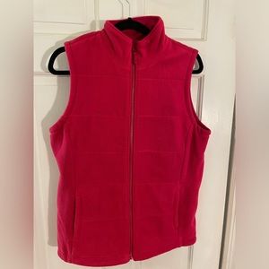 Lands End warm vest. Size Med.
